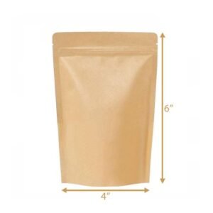 Stand Up Pouch (100 gm) 6W X 4H Inch (Pack Of 50)